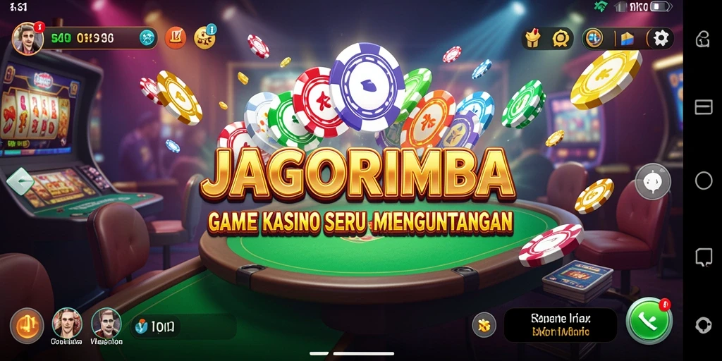 Tampilan gameplay seru di JAGORIMBA dengan fitur menarik.