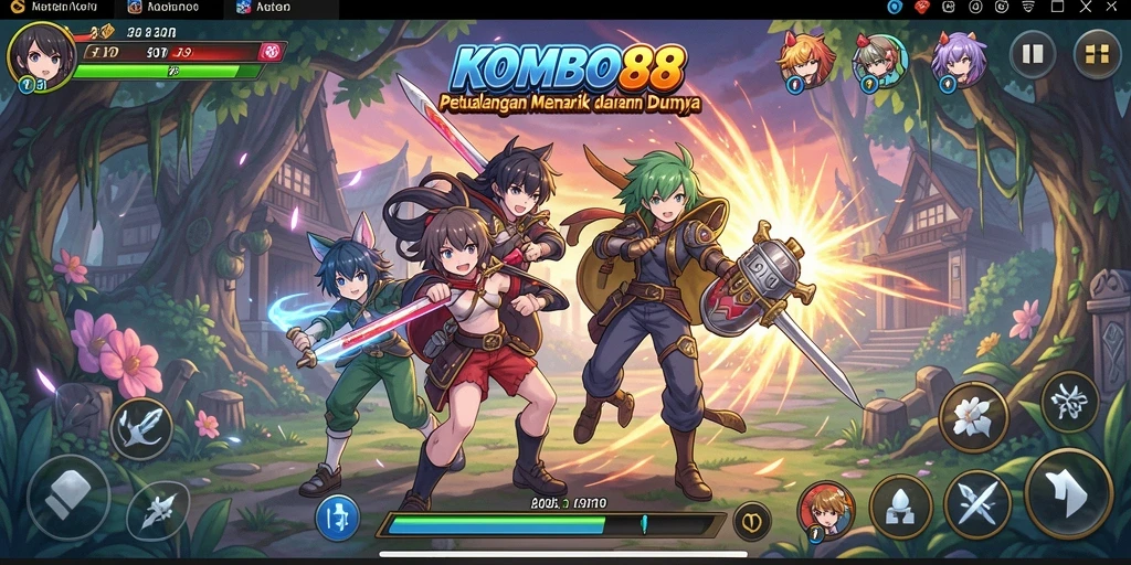 Gameplay seru dan interaksi dengan karakter anime favorit.