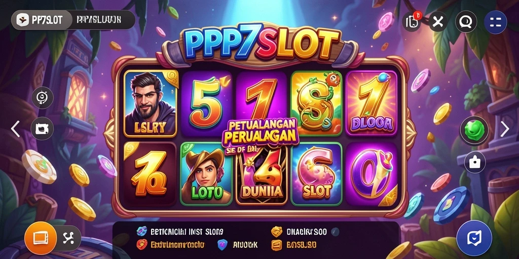 Gameplay PP7SLOT yang penuh warna dan mengasyikkan.