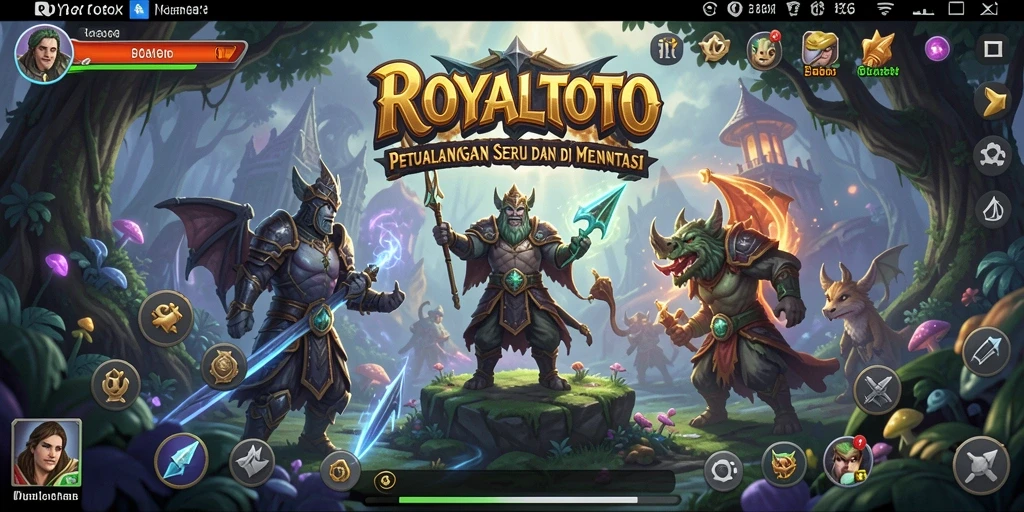 Tampilan gameplay menegangkan saat menjelajahi dunia <strong>ROYALTOTO</strong>.