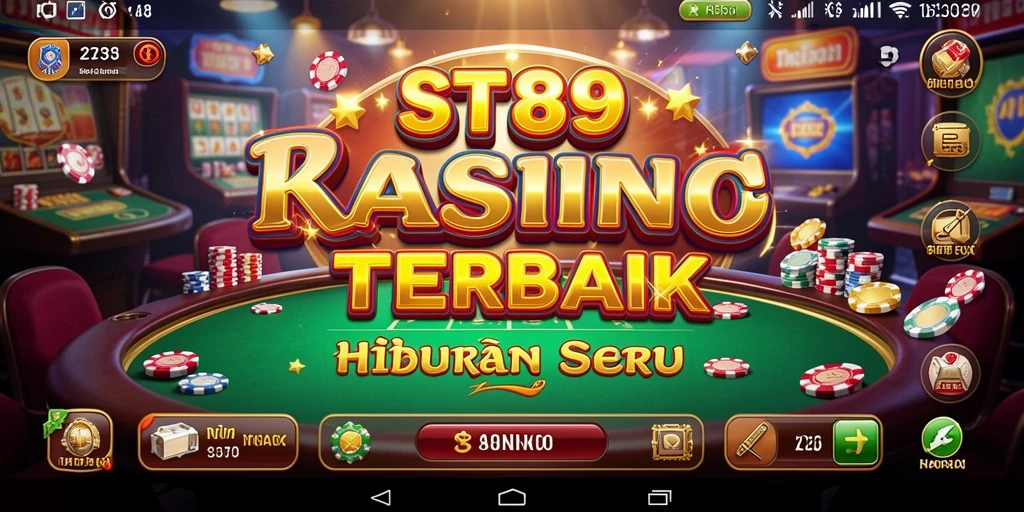 Tampilan gameplay ST789 yang seru dan menarik di aplikasi Kasino.
